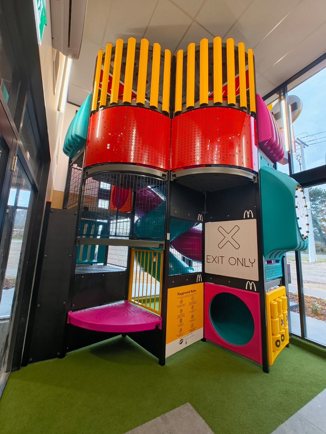 Freshly Installed Playground β With a Side of Fries! π